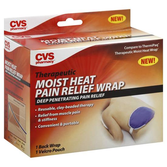 Cvs Pharmacy Therapeutic Moist Heat Pain Relief Wrap