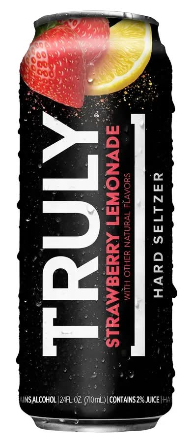 Truly Hard Seltzer Strawberry Lemonade