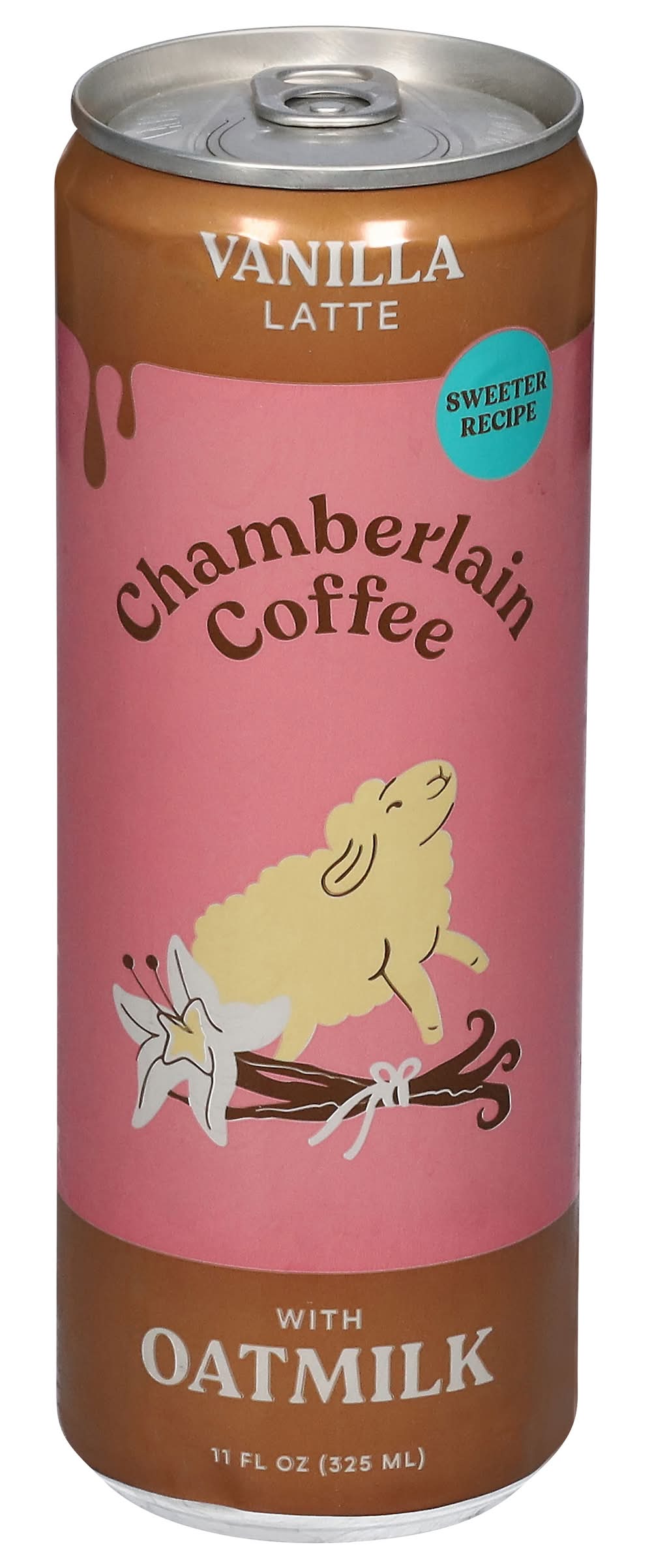 Chamberlain Coffee With Oatmilk, Vanilla Latte (11 fl oz)