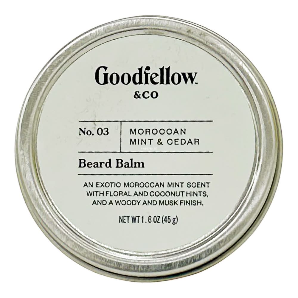 Goodfellow & Co. Moroccan Mint & Cedar Beard Balm (1.6 oz)