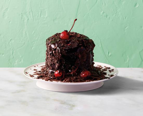 Black Forest fountain cake