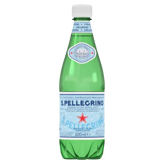 San Pellegrino Sparkling Natural Mineral Water (500ml)