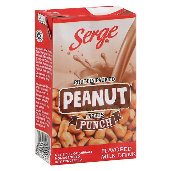 Serge Peanut Punch Flavored Milk Drink (8.5 fl oz)