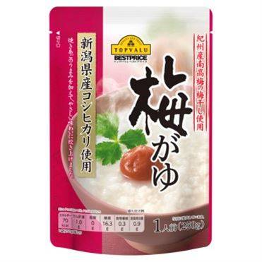 トップバリュ ベストプライス 梅がゆ 250g