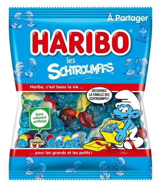 Haribo - Bonbons schtroumpf