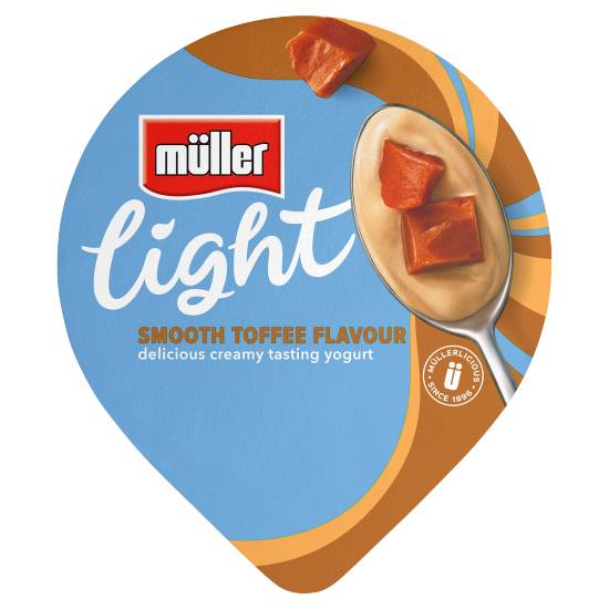 Muller Light Toffee Fat Free Yogurt 160g