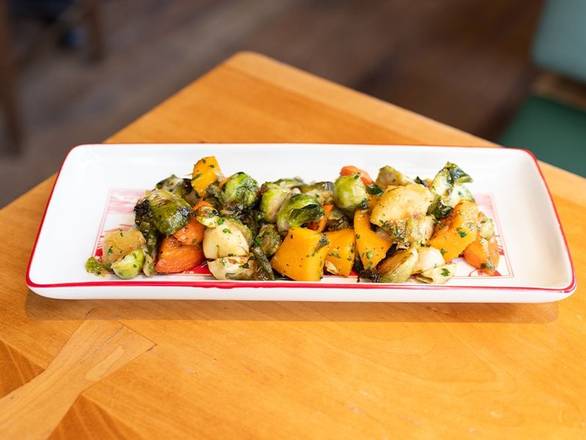 Large Roasted Autumn Vegetables