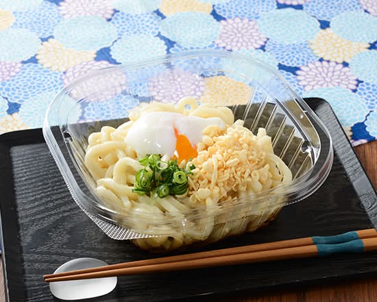 国産小麦粉使用 半熟玉子ぶっかけうどん*