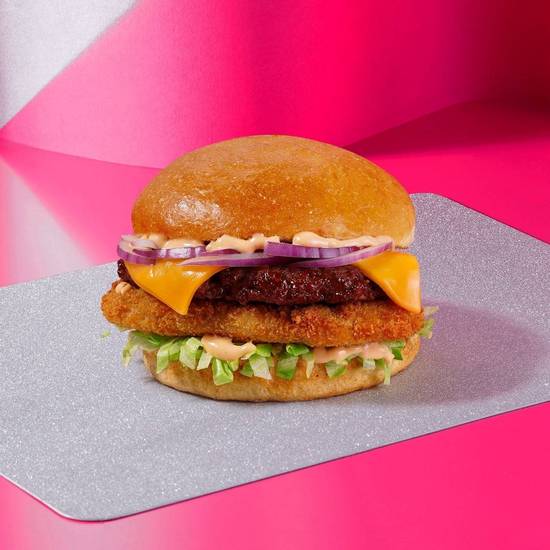 💥 KILLER BURGER – COMBO BŒUF & POULET EXPLOSIF