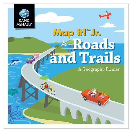 Rand McNally Map It! Jr. Roads and Trails - 1.0 ea