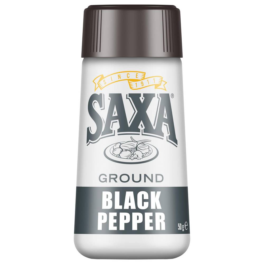 Saxa Ground Black Pepper (50g)