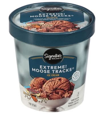 Signature Select Ice Cream Extreme Moose Tracks (15.99 fl oz)