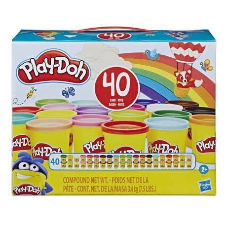 Hasbro Play-Doh Color Cans (pack of 40)