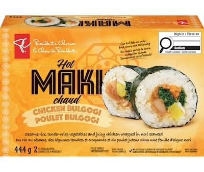 President's Choice Hot Maki Sushi Delivery Near Me | Order Online