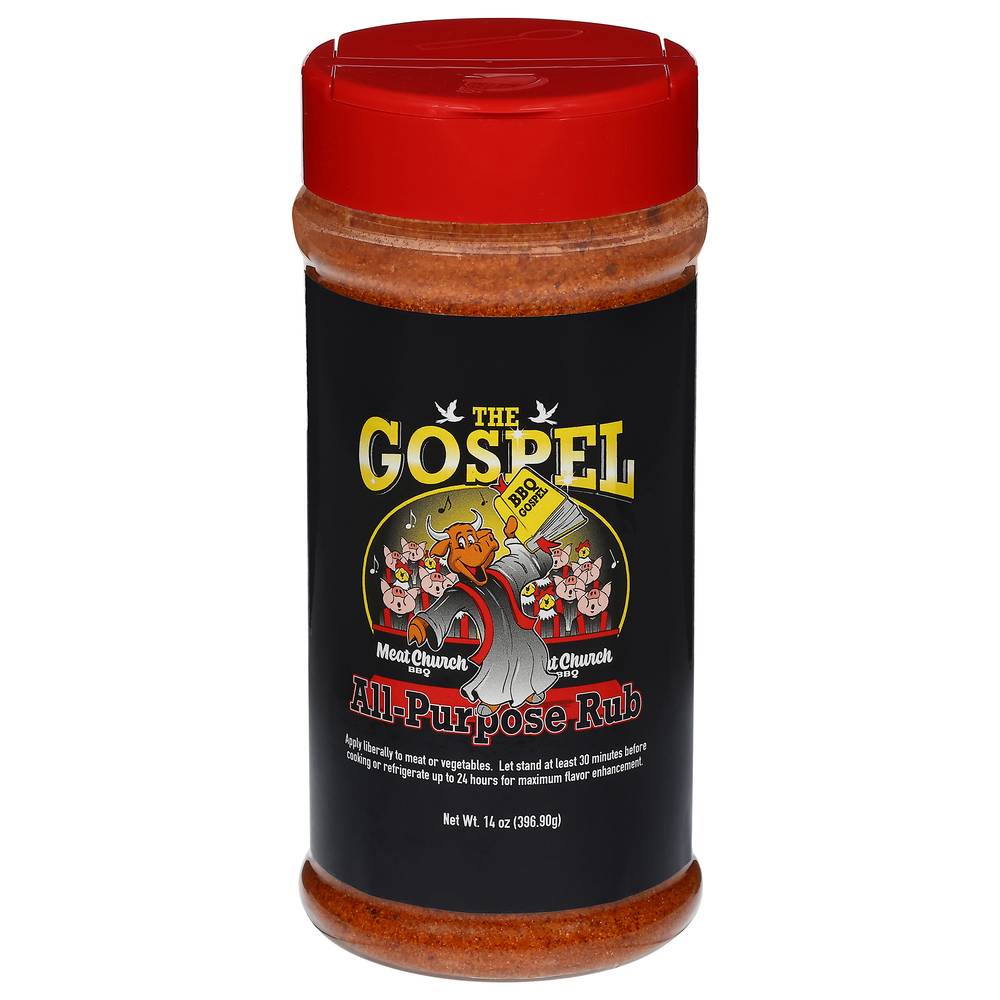 Meat Church The Gospel All-Purpose Bbq Rub (14.6 oz)