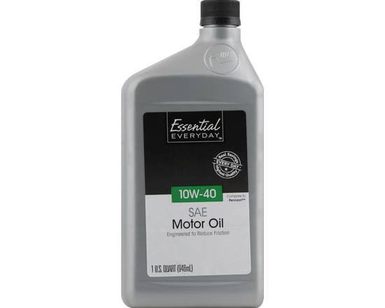 Essential Everyday · 10W-40 SAE Motor Oil (1 quart)