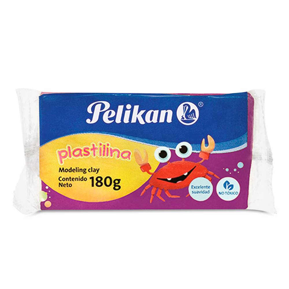 Pelikan · Plastilina violeta (180 g)