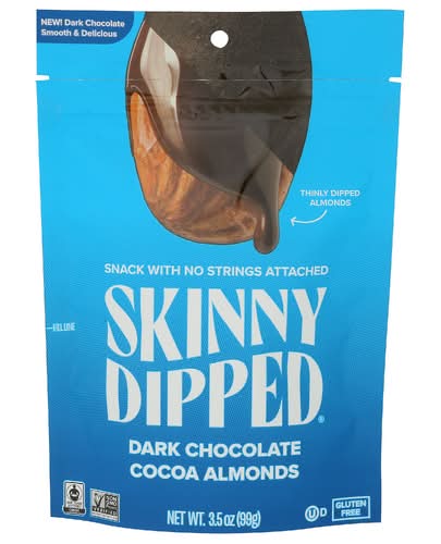 Skinnydipped Dark Chocolate Cocoa Almonds