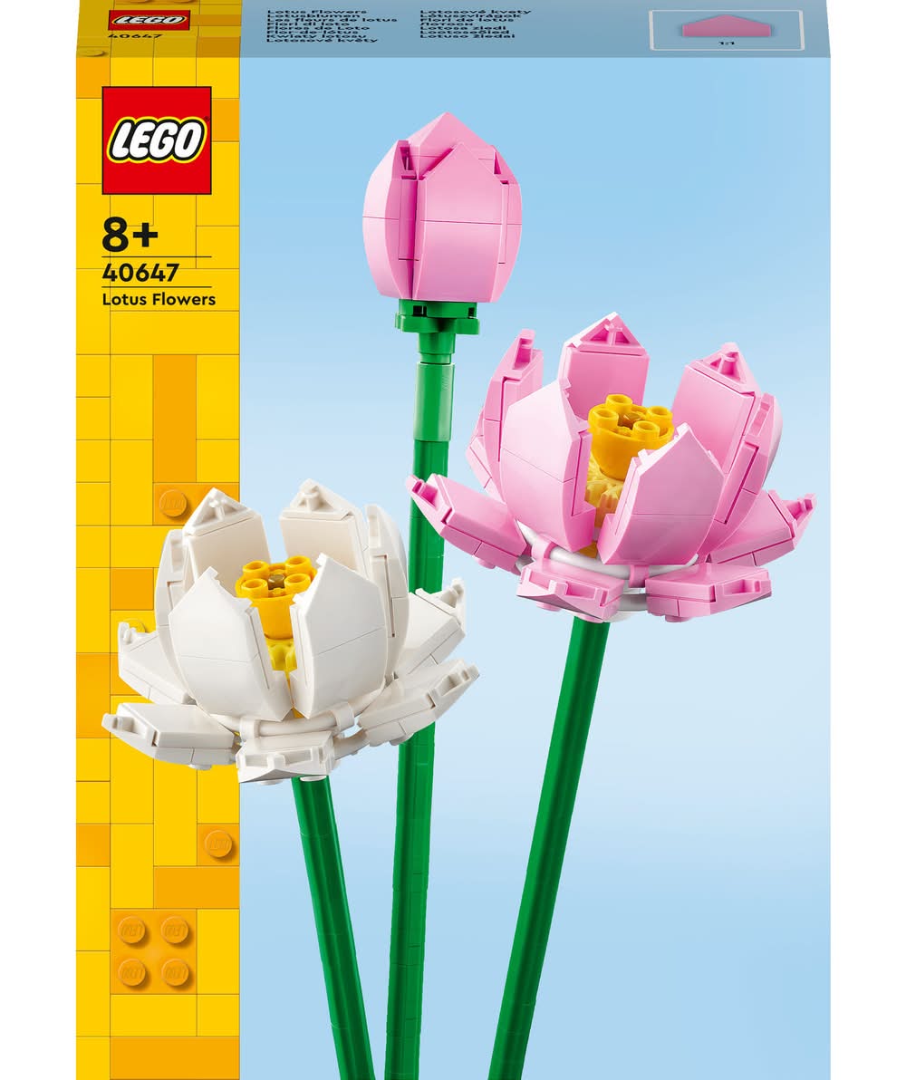 Flor-De-Lótus Lego Flowers