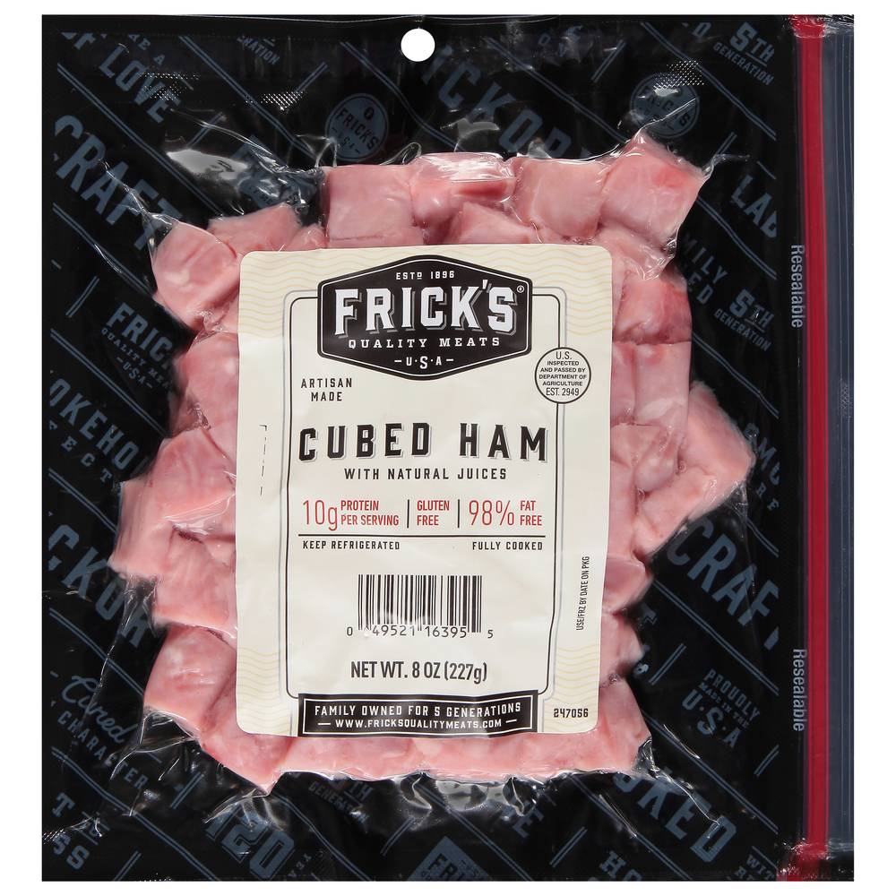 Frick's Cubed Ham (8 oz)