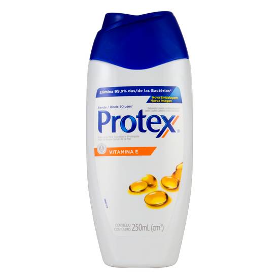 Protex sabonete líquido antibacteriano vitamina e (250 ml)