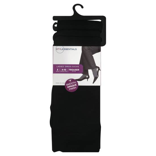 Style Essentials Ladies' Dress Socks (4-10)