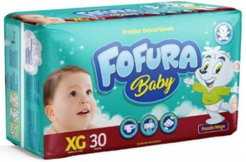 Fofura baby fralda descartável infantil g (36 unidades)