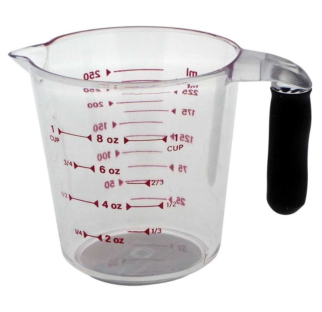 Measuring Cup With Black Handle