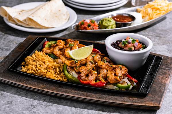 Shrimp Fajitas