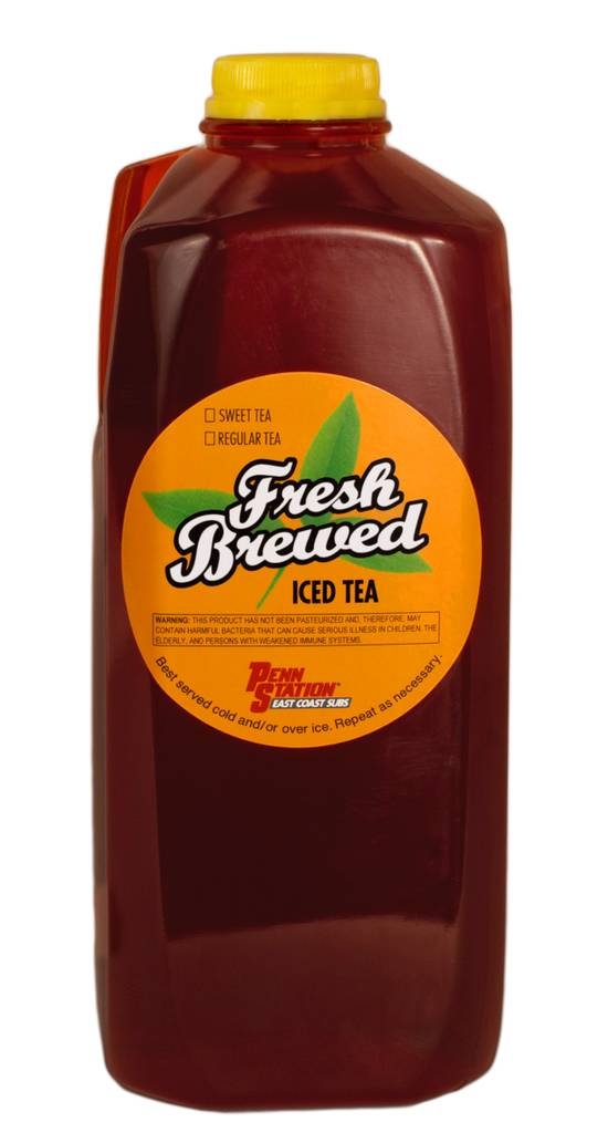Order Half Gallon Unsweetened Tea food online from Penn Station store, West Chester on bringmethat.com