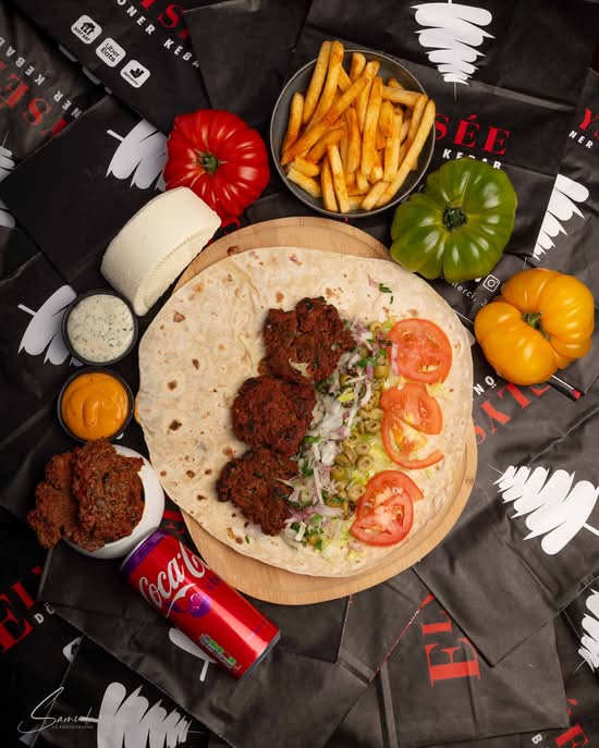 Menu sandwich kefta
