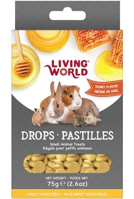 Living World Small Animal Treat Drops Honey Flavour 75.0 G