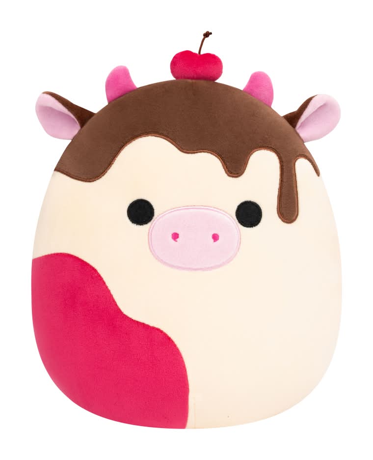 Squishmallows Cherry Chocolate Cheesecake Cow