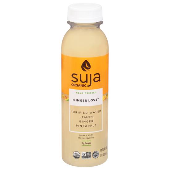 Suja Organic Cold-Pressed Ginger Love Fruit Juice Drink (12 fl oz)