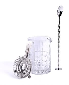 Houdini Cocktail Stir Set With Mixing Glass (3 ct)