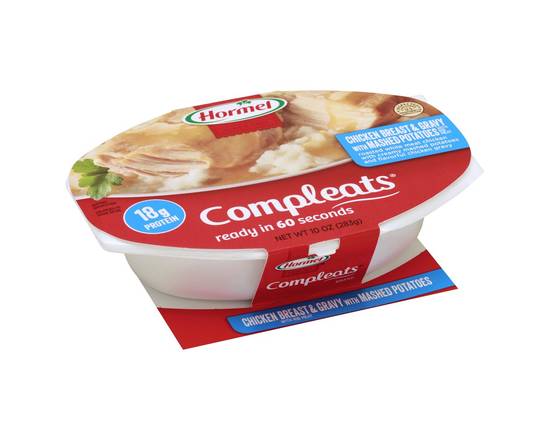Hormel · Compleats Chicken Breast & Gravy with Mashed Potatoes (10 oz)