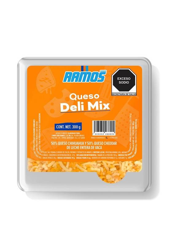 Queso deli mix (Paquete de 300 gramos)