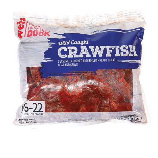 Weis Crawfish Wild Seasoned and Caught