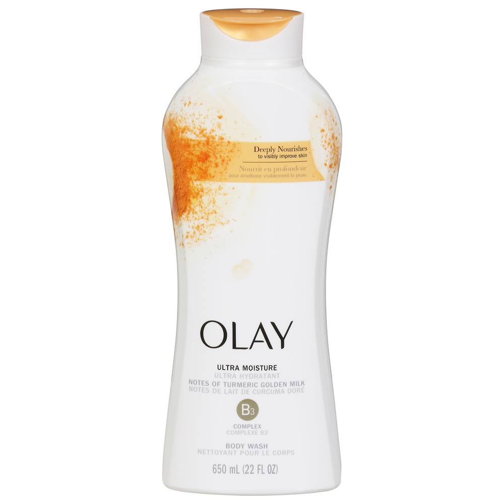 Olay Ultra Moisture Body Wash, Turmeric