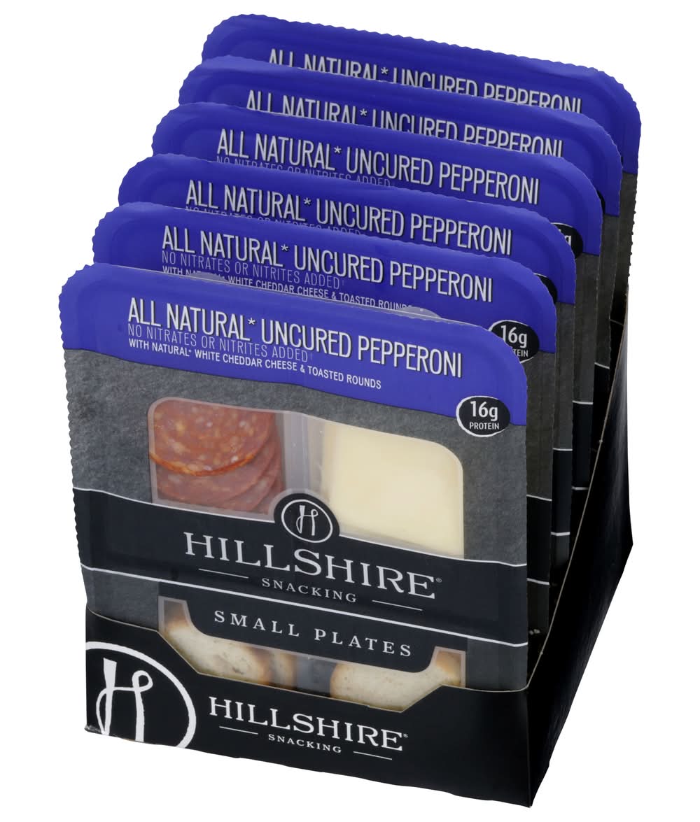 Hillshire All Natural Uncured Pepperoni Deli Lunch Meat With Cheddar Cheese (2.76 oz)