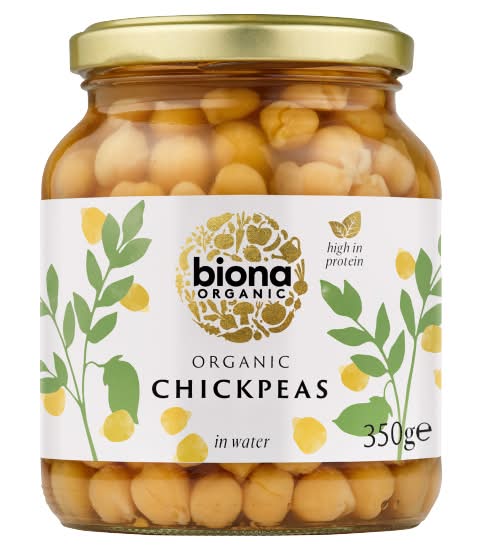 Biona Organic Chickpeas in Water (350g)