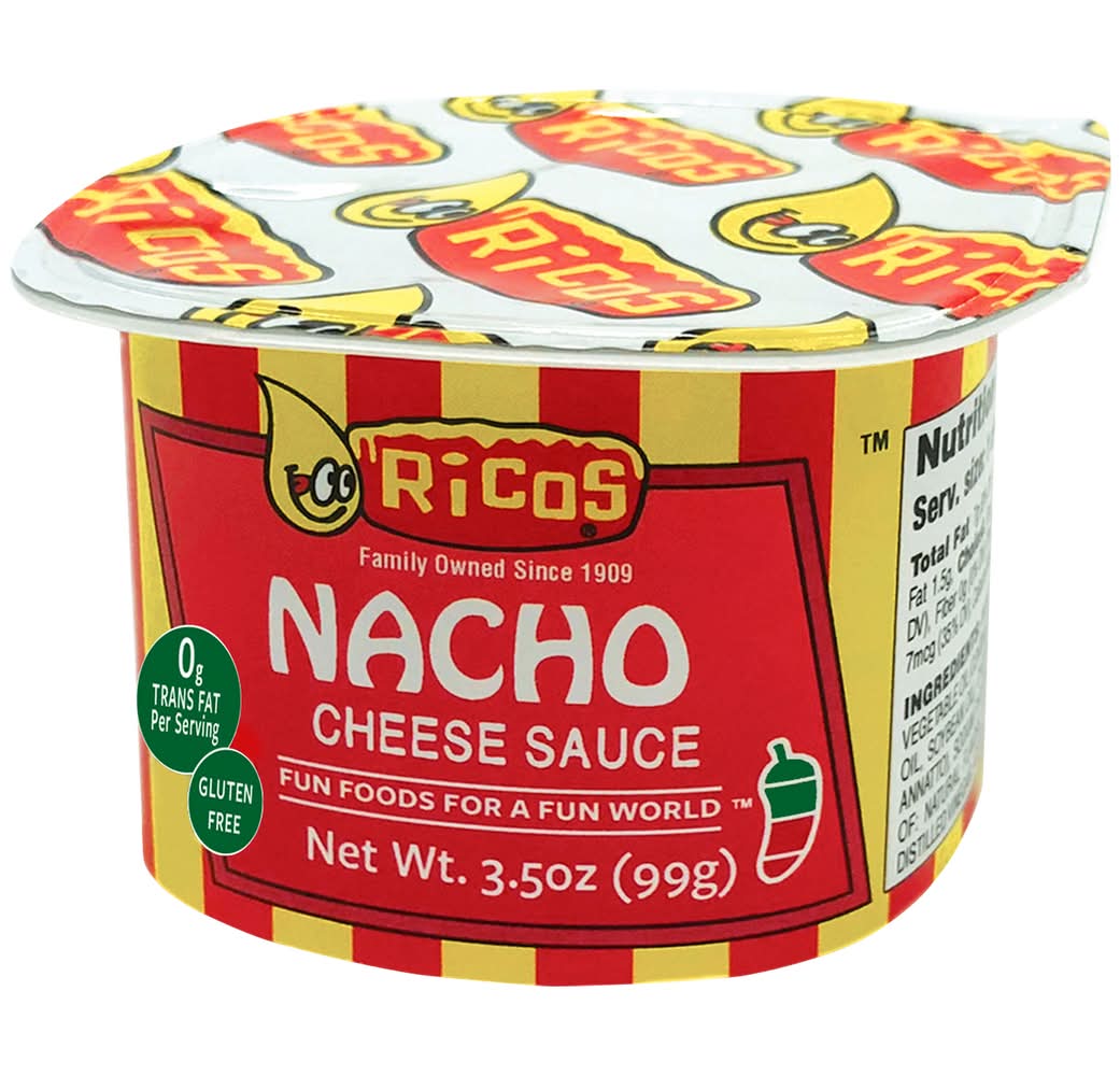 Ricos Nacho Cheese Sauce Portion Cup (3.5 oz)