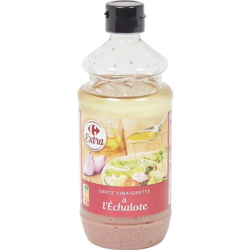 Carrefour Extra - Sauce vinaigrette à l’échalote (500ml)