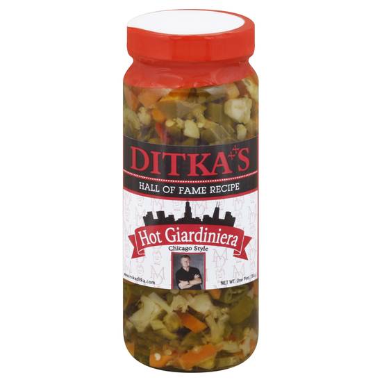 Ditka's Hot Giardiniera Chicago Style (1 pint)