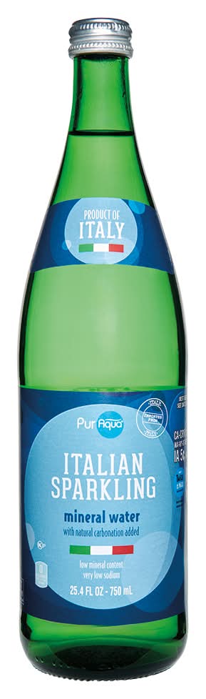 PurAqua Italian Sparkling Mineral Water (25.4 fl oz)