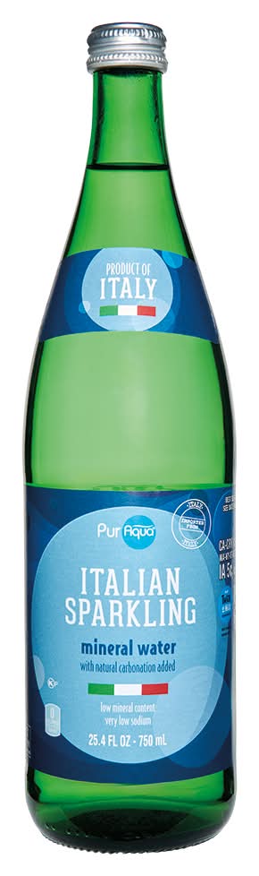 PurAqua Italian Sparkling Mineral Water (25.4 fl oz)