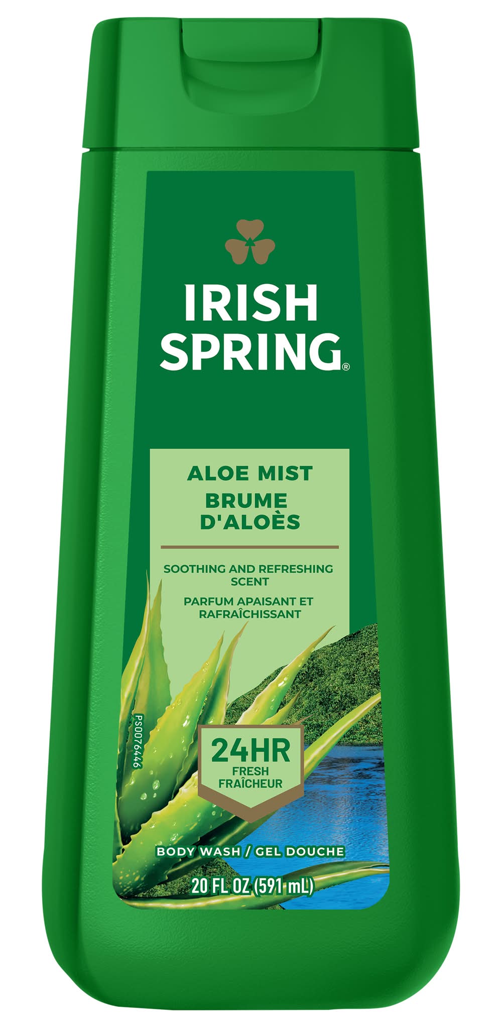 Irish Spring Aloe Mist Moisturizing Face & Body Wash (1.3 lbs)