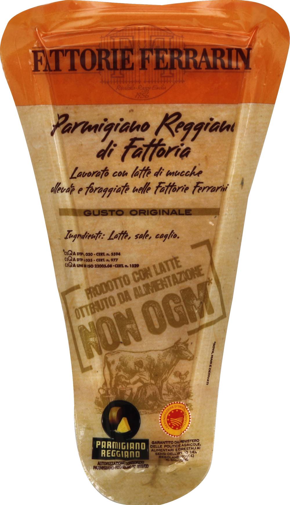 Ferrarini Parmigiano Reggiano Di Fattoria Cheese (8 oz)