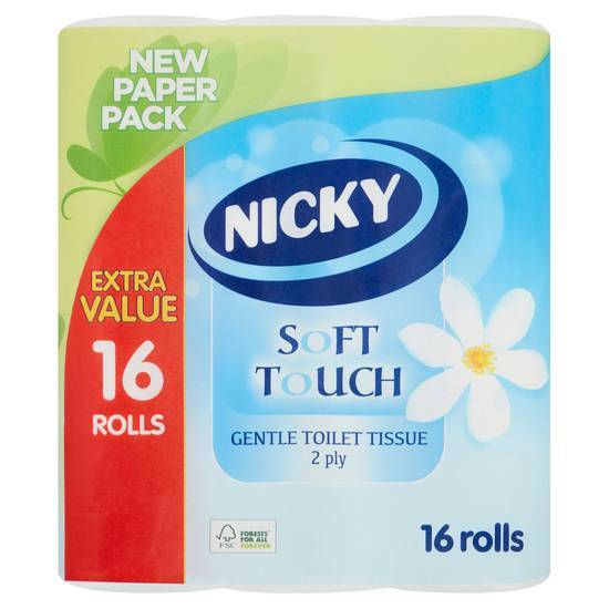 Nicky Soft Touch 16's Toilet Roll
