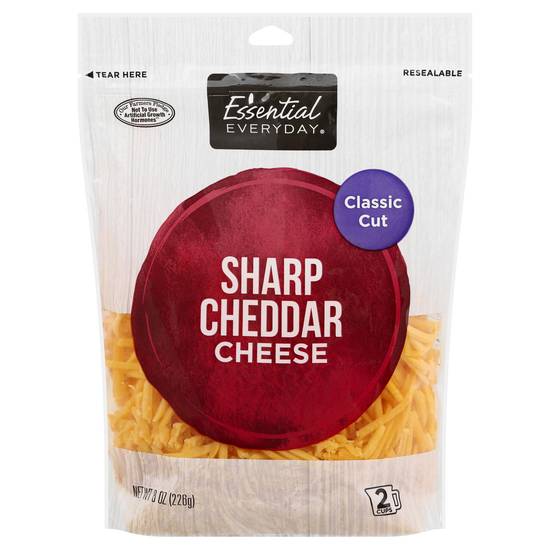 Essential Everyday Classic Cut Sharp Cheddar Cheese